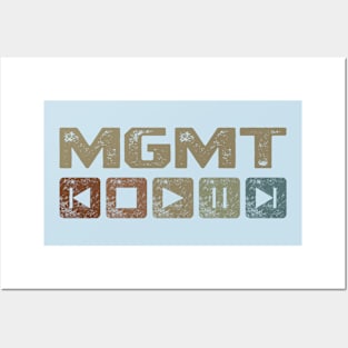 MGMT Control Button Posters and Art